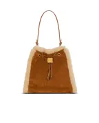 Balmain Рюкзак из овечьей замши - Артикул: HN1GE036LMOS