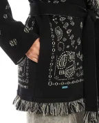 Alanui Жаккардовый кардиган Bandana из кашемира - Артикул: LWHB064E26KNI0021084
