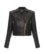 Balmain Кожаная куртка - Артикул: FF1TD207LC62
