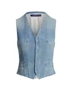 Ralph Lauren Collection Джинсовый жилет - Артикул: 290970924001