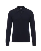 Dolce&Gabbana Поло с длинными рукавами из шерсти - Артикул: GXZ25Z-JGMLS