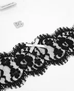 Dolce&Gabbana Дитяча футболка з мереживом - Артикул: L5JTQT-G7PTX-B