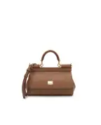 Dolce&Gabbana Кожаная сумка Sicily Small - Артикул: BB7116-B1001