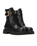 Balmain Ботинки Ranger Anthem из телячьей кожи - Артикул: HN1TC292LVIT
