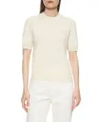 Balmain Футболка из шелка и хлопка - Артикул: GF0ALB30KJ53