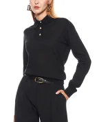 Dolce&Gabbana Поло з довгими рукавами з кашеміру - Артикул: FXZ59T-JBW24