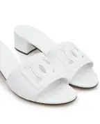 Dolce&Gabbana Мюлі з телячої шкіри - Артикул: CR1755-AY329