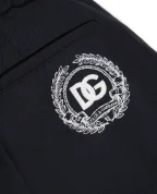 Dolce&Gabbana Детские брюки из шерсти с вышивкой - Артикул: L44P92-FU28G-B