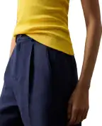 Ralph Lauren Collection Майка Ellis у рубчик - Артикул: 290965861013