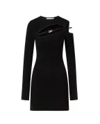 Mach&Mach Платье мини - Артикул: PF25-KD120-KNT-BLK