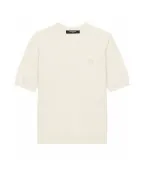 Balmain Футболка из шелка и хлопка - Артикул: GF0ALB30KJ53