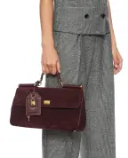Dolce&Gabbana Сумка My Sicily Medium из телячьей замши - Артикул: BB7782-BO903
