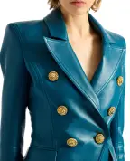 Balmain Жакет з овечої шкіри - Артикул: HF1SG187LE35