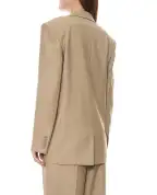 Saint Laurent Однобортний піджак із вовни та шовку - Артикул: 858458-Y7K11