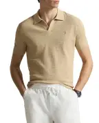 Polo Ralph Lauren Поло из хлопка и льна - Артикул: 710B13891003