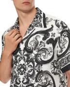 Dolce&Gabbana Рубашка Hawaii из шелка - Артикул: G5JH9T-HI1S6