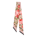 Dolce&Gabbana Повязка из шёлка с цветочным принтом - Артикул: FS215A-GDDPM