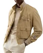 Ralph Lauren Purple Label Куртка Hayworth из замши ягненка - Артикул: 790P07887001