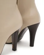 Saint Laurent Сапоги JILL из гладкой кожи - Артикул: 839843-AAE7L