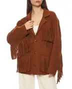 Alanui Куртка Spirit of the West из шерсти - Артикул: LWHQ033E26KNI0016464