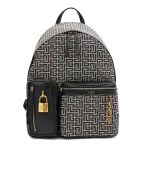 Balmain Рюкзак Pulse с монограммой и жаккардовым узором - Артикул: GM1GE276TJOL