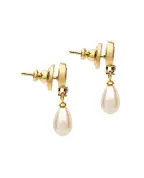 Valentino Серьги с жемчугом и кристаллов Swarovski - Артикул: 9W2J0BG8QVS