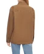 Saint Laurent Рубашка Cassandre из хлопка и льна - Артикул: 852696-Y253W