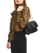 Saint Laurent Сумка Niki Medium из телячьей кожи - Артикул: 633184-0EN07