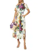 Dolce&Gabbana Платье с цветочным принтом - Артикул: F6TVLT-HS5TR