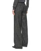 Dolce&Gabbana Брюки из шерсти с шевронным узором - Артикул: FTC31T-FCBAJ