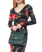 Dolce&Gabbana Сумка Sicily Large из телячьей кожи - Артикул: BB6002-B1001
