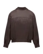 Saint Laurent Бомбер из овечьей кожи - Артикул: 842948-YCNF2