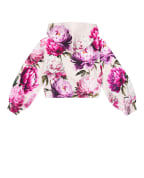 Dolce&Gabbana Детская толстовка с капюшоном в цветочный принт (костюм) - Артикул: L5JWDM-G7QWQ-B