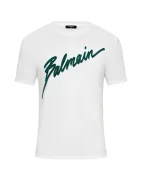 Balmain Футболка с принтом Balmain Lettre - Артикул: FH1EG000BC86