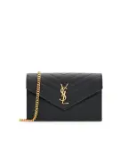 Saint Laurent Сумка-конверт Cassandre з телячої шкіри - Артикул: 857605-BOW01