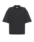 Saint Laurent Поло с вышивкой Cassandre - Артикул: 848941-Y38BN