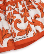 Dolce&Gabbana Детская юбка в принте Майолика - Артикул: L54I49-G7P4N-S