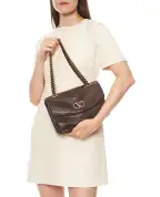 Valentino Сумка Djuna Medium із замші та шкіри наппа - Артикул: 9W2B0T55TIE