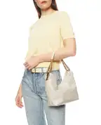 Saint Laurent Сумка HORTENSE Small із телячої шкіри - Артикул: 871222-AAGOL