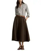 Polo Ralph Lauren Спідниця з конопляної тканини - Артикул: 211A96319001