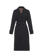 Dolce&Gabbana Тренч із твіда-вовни - Артикул: F0W3GT-HUMUA