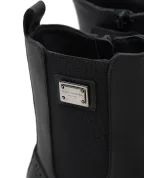 Dolce&Gabbana Детские кожаные ботильоны Beatles - Артикул: DA5295-A6379-M