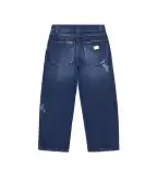 Dolce&Gabbana Дитячі джинси з ефектом потертості - Артикул: L42F88-LDD53-B