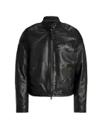 Polo Ralph Lauren Куртка CAFÉ RACER из кожи - Артикул: 710970573001