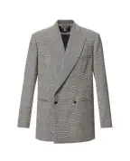 Balmain Жакет из жаккарда Принц Уэльский - Артикул: GF1SI660WD31