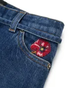 Dolce&Gabbana Дитячі джинси з вишивкою - Артикул: L53F02-LDD69-S