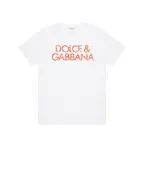 Dolce&Gabbana Дитяча футболка з принтом Майоліка - Артикул: L5JTNL-G7P4H-B