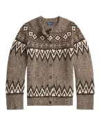 Polo Ralph Lauren Кардиган из шерстяной смеси в стиле Fair Isle - Артикул: 211978326001