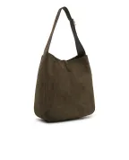 Saint Laurent Cумка LE 5À7 Large из телячьей замши - Артикул: 850545-1U80W