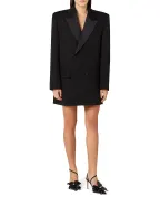 Mach&Mach  Жакет із вовни - Артикул: PF25-CB410-WO01-BLK